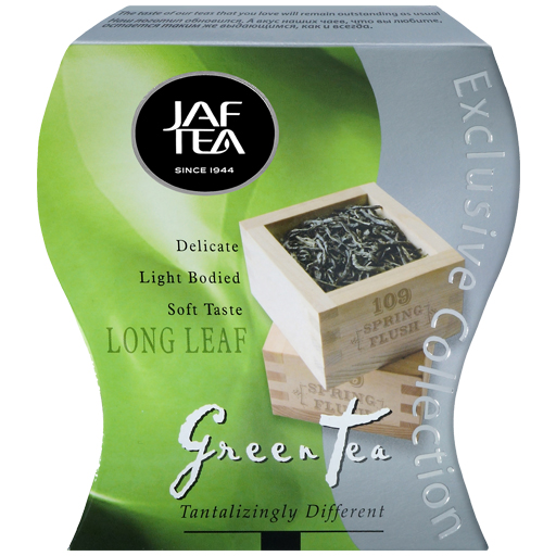 JAFTEA (Джаф Ти) зеленый чай "Длинный лист" (Long Leaf) 100g